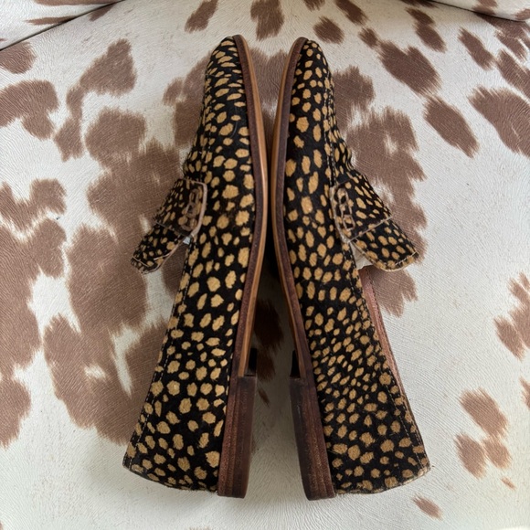Madewell Calf Skin Dotted Patterned Loafers - Picture 8 of 10